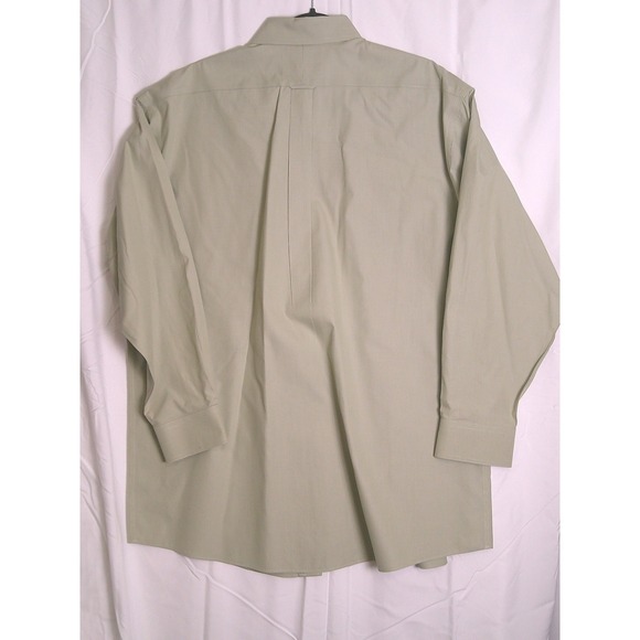 Roundtree & Yorke Gold Label Mens Dress Shirt Long Sleeve Cotton Size 16 34/35 - Picture 3 of 3